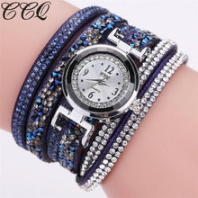 Load image into Gallery viewer, Mens Watches Top Brand Luxury CCQ Watch Casual Analog Quartz Women Men Rhinestone