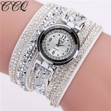 Load image into Gallery viewer, Mens Watches Top Brand Luxury CCQ Watch Casual Analog Quartz Women Men Rhinestone