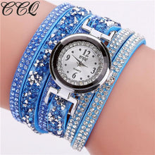 Load image into Gallery viewer, Mens Watches Top Brand Luxury CCQ Watch Casual Analog Quartz Women Men Rhinestone