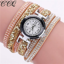 Load image into Gallery viewer, Mens Watches Top Brand Luxury CCQ Watch Casual Analog Quartz Women Men Rhinestone