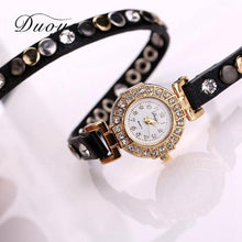 Load image into Gallery viewer, Luxury Rhinestone Bracelet Women Watch Ladies Quartz Watch Women Wristwatch