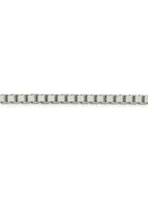 Load image into Gallery viewer, 925 Sterling Silver 4.5mm Wide Box Chain Necklace