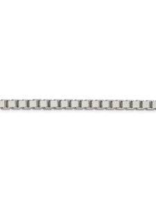 925 Sterling Silver 4.5mm Wide Box Chain Necklace