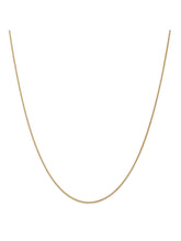 Load image into Gallery viewer, 14k Yellow Gold 1.1 Wheat Chain Necklace