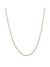 Load image into Gallery viewer, 14k Yellow Gold 1.5mm Wide Cable Chain Necklace