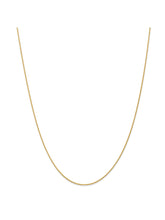 Load image into Gallery viewer, 14k Yellow Gold 0.95mm Wide Wheat Chain Necklace