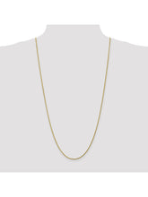 Load image into Gallery viewer, 10k Yellow Gold 2mm Handmade Rope Chain Necklace