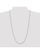 Load image into Gallery viewer, 14k Yellow Gold 2mm Wide Milano Rope Chain Necklace