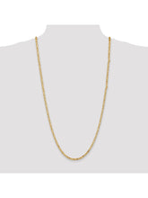 Load image into Gallery viewer, 14k Yellow Gold 3.25mm Byzantine Chain Necklace