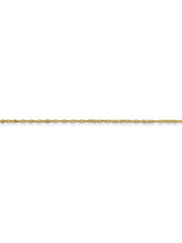 Load image into Gallery viewer, 14k Yellow Gold 1.1mm Wide Singapore Chain Necklace