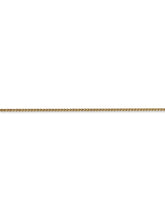 Load image into Gallery viewer, 14k Yellow Gold 1mm Wide Wheat Chain Necklace