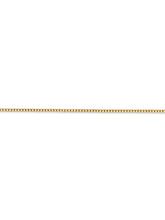 Load image into Gallery viewer, 14k Yellow Gold 1.3mm Box Chain Necklace