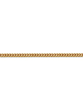 Load image into Gallery viewer, 14k Yellow Gold 2.5mm Franco Chain Necklace