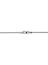 Load image into Gallery viewer, 14k White Gold 1.2mm Parisian Wheat Chain Necklace