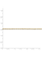 Load image into Gallery viewer, 14k Yellow Gold 1.1mm Wide Singapore Chain Necklace
