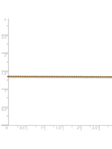 14k Yellow Gold 1.2mm Parisian Wheat Chain Necklace