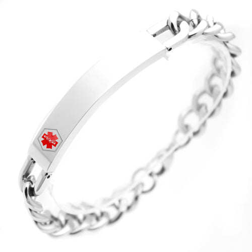 Stainless Steel Medical ID Bracelet