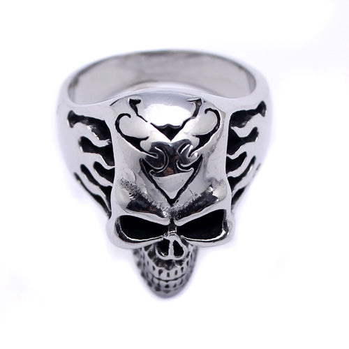 Men's Stainless Steel Skull Ring