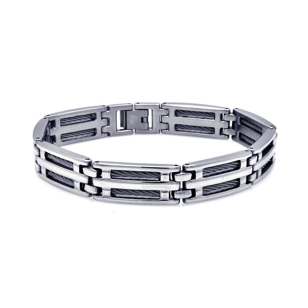 Stainless Steel Cable Bracelet