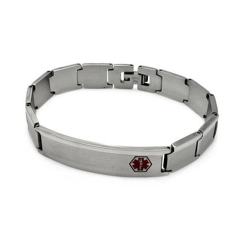 Stainless Steel Medical ID Bracelet