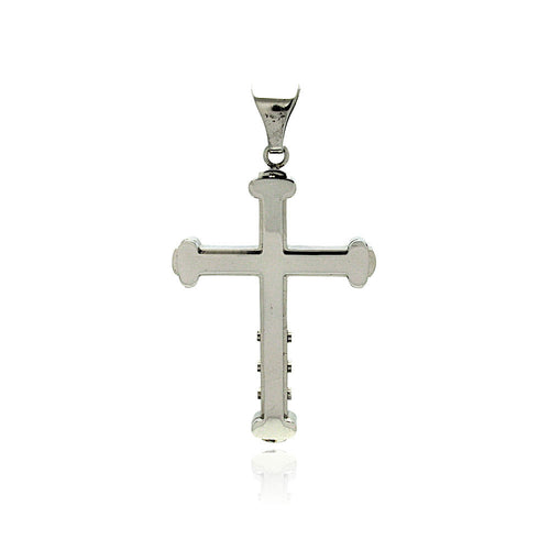 Stainless Steel Cross Charm Pendant