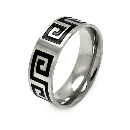 Men's Stainless Steel Celtic Design Ring