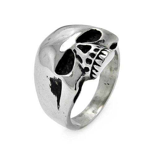 Men's Stainless Steel Skull Ring