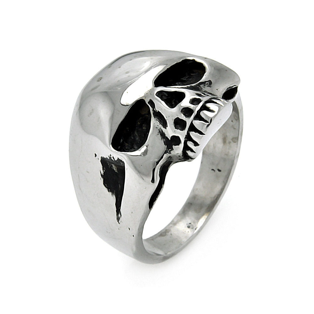 Men's Stainless Steel Skull Ring