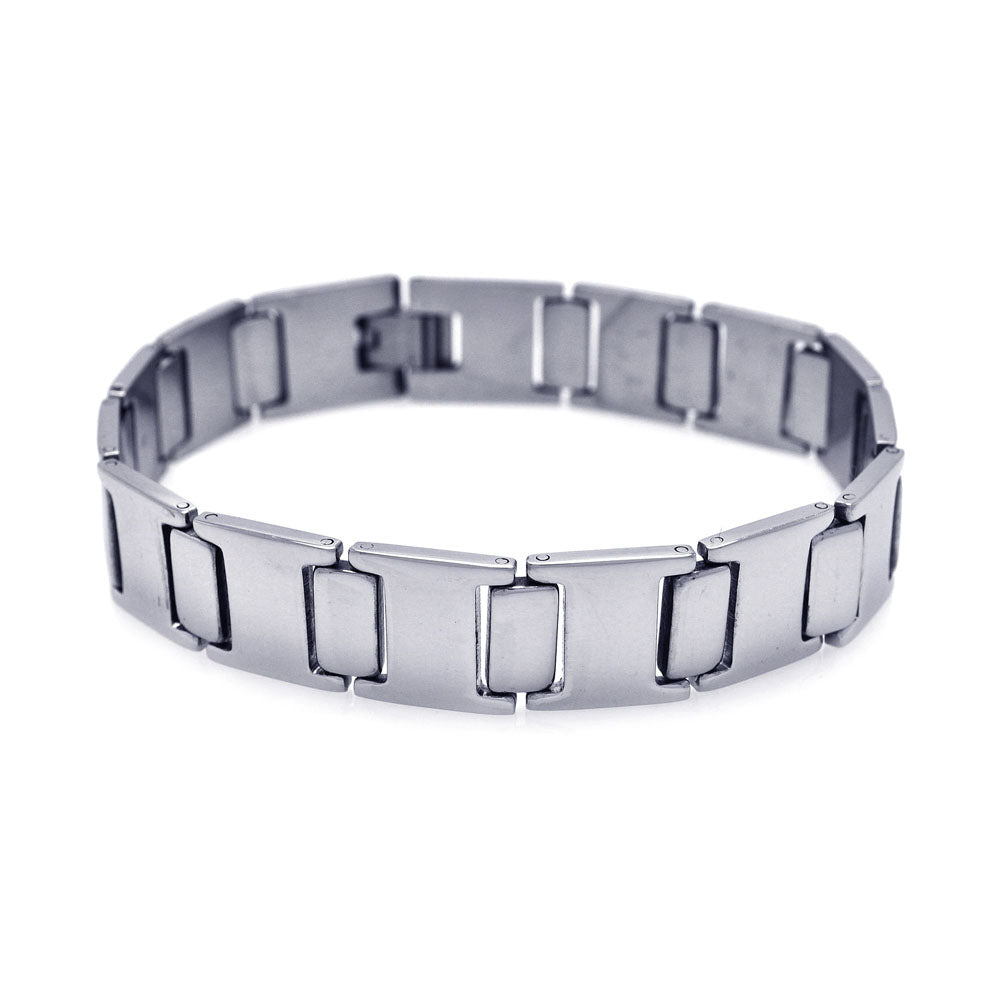 Men's Stainless Steel Bracelet 15mm width Bracelet Length 8.5