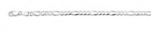 925 Sterling Silver Figaro Chain (4Mm)