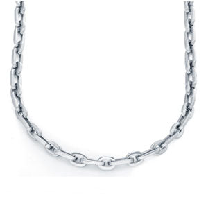 Men's Stainless Steel Link Necklace (22