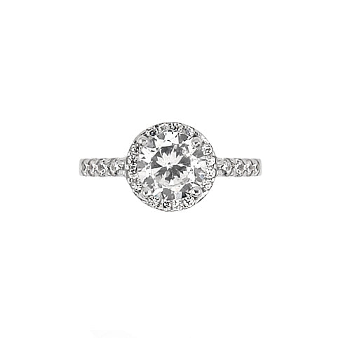 925 Sterling Silver Nickel Free Rhodium Plated Round