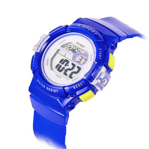 SYNOKE Waterproof Children Boys Girl Digital LED Sports With Date Wrist Watch