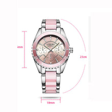 Load image into Gallery viewer, LONGBO Brand Fashion Watch Women Luxury Ceramic And Alloy Bracelet  Wristwatch