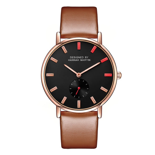 Women Watch Fashion Luxury Ladies Leather Watch