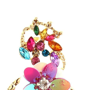 Fashion Universal Game Controller Jewelry Earrings for Women Luxury Colorful Big Pendant Earrings
